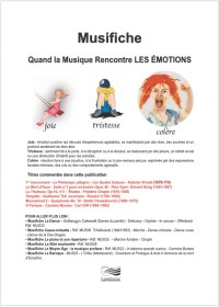 MUS47- EMOTIONS JOIE TRISTESSE COLERE